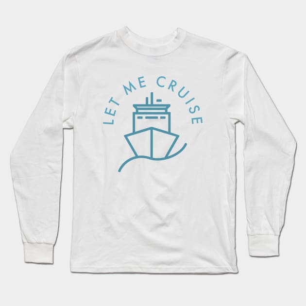 Cruising Long Sleeve T-Shirt by Nixart